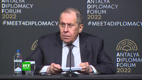 Pourparlers sur l'Ukraine : conférence de presse de Sergueï Lavrov en Turquie