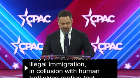 Santiago Abascal at the @CPAC in Washington: "Socialism and globalism rule against the people"