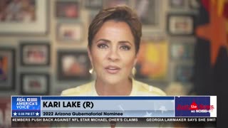 Kari Lake reacts to the Arizona Election Manual controversy