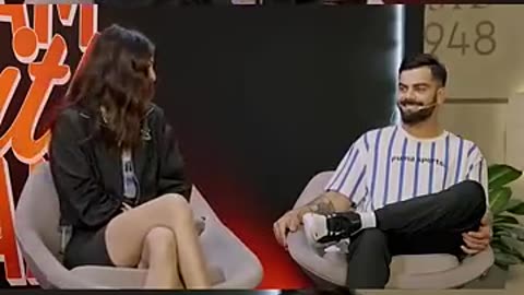 Anushka on Virat agression