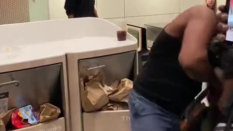 Hatchet Wielding Lunatic Goes On Rampage In New York City McDonald's