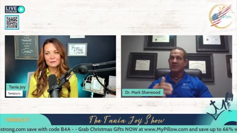 The Tania Joy Show | Wellness Wisdom Friday Dr Mark Sherwood