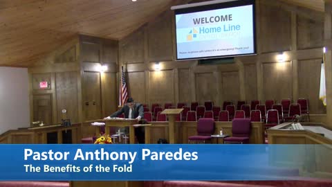 Pastor Anthony Paredes // The Benefits of the Fold