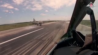 Two Su-25s successfully accomplished a combat mission