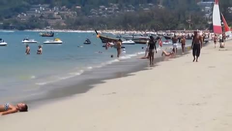 Patong Beach Phuket Thailand Bikini babes