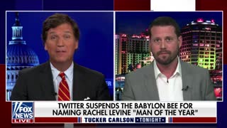 Seth Dillon tells Tucker Carlson about The Babylon Bee's Twitter suspension