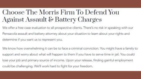 Assault And Battery Attorney in Florida