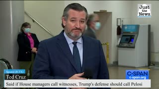 Ted Cruz on impeachment: 'Pelosi can testify as to when she knew about the threats on the Capitol'