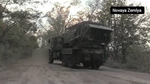 Russian Tosochka TOS-2 MLRS within Ukraine Operation