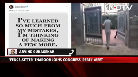 Shashi Tharoor Tweets On Making More Mistakes Before Congress Rebel Meet