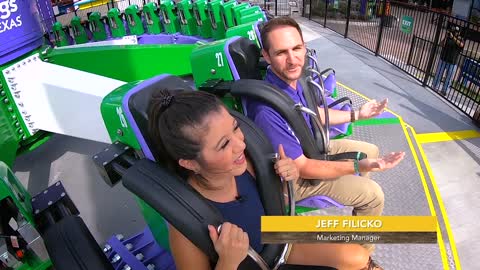 Carnival of Chaos at Six Flags Fiesta Texas - YOLO TX