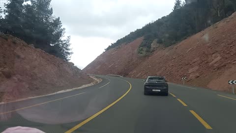 The Chekka road in Morocco is the most beautiful road