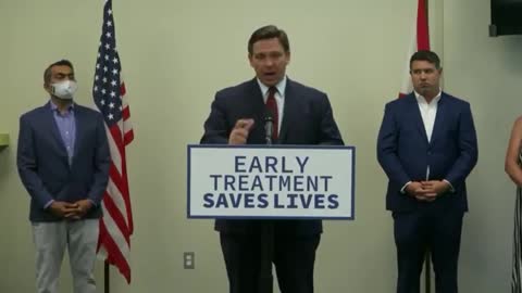 Gov. DeSantis: "I don't know why the masks have politics around it."