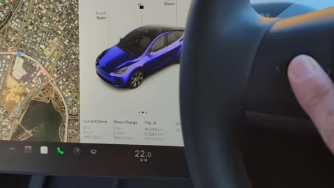 Programming the left scroll wheel in a Tesla