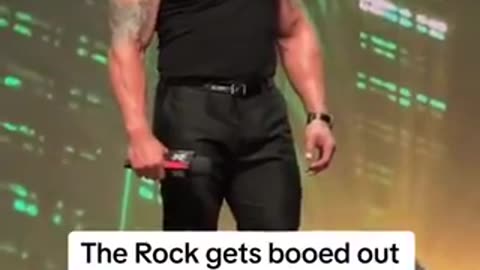 CROWD IN VEGAS BOOs “THE ROCK” DEMANDING HE FOLLOW THROUGH WITH AID