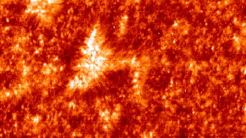 The sun observed through NASA's interface region imaging spectrograph.