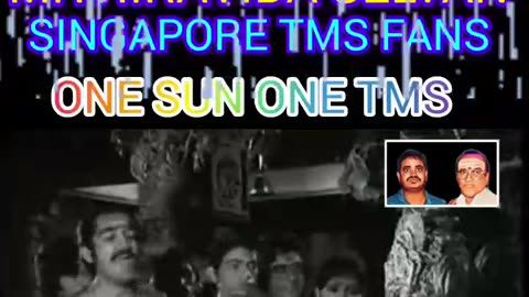 Sigappukkal Mookuthi 1979 SONG 1 M.THIRAVIDA SELVAN SINGAPORE SINGAPORE TMS FANS