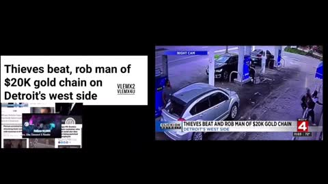 Thieves beat, rob man of $20K gold chain on Detroit's west side