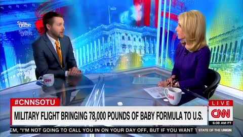 CNN grills NEC Director over baby formula shortage.