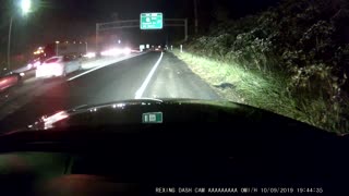 Broken Power Lines Create Chaos Interstate