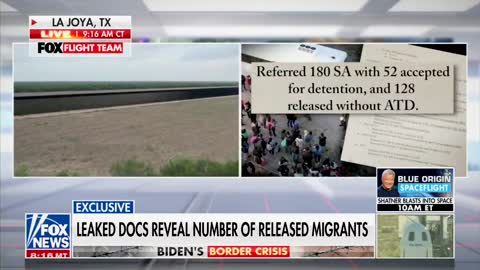 Leaked documents show Biden admin has released more than 70,000 illegal immigrants into the US in the last 2 months alone
