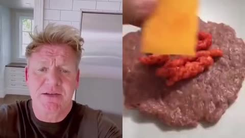 Gordon Ramsay react to bad cooking.