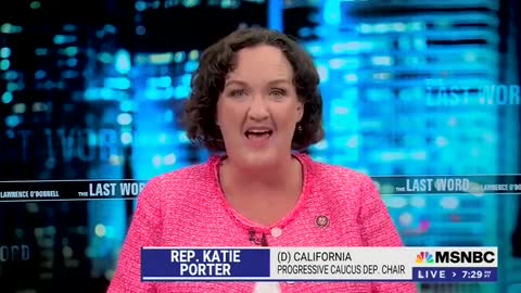 Rep. Katie Porter claims we need abortion to raise the economy