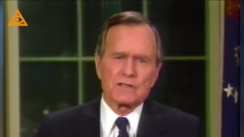 George H.W. Bush 01/16/1991 speech where he mentioned "The New World Order."
