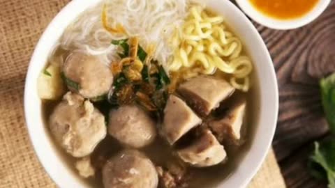 BAKSO | INDONESIAN POPULAR FOODS | INDONESIAN FOOD