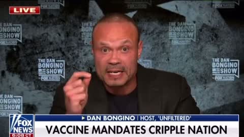 Dan Bongino's Message & Reaction To Biden Administration's New Federal Vaccine Mandates