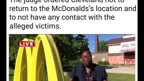 McDonald's follow up on Cherysse Helena Cleveland