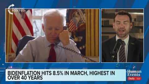 Jack Posobiec on Bidenflation: "You can't keep printing infinite money and handing it out to your buddies at BlackRock"