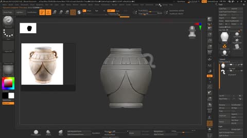 Use software to make vases finely, with detailed content and intuitive teaching