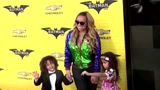 Mariah Carey portrayed by her daughter in advert