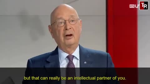 Klaus Schwab candidly talking about chips implanted in human brains - World Economic Forum