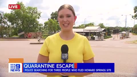 Australia. 3 people have ‘’escaped’’ from quarantine 30 nov 2021