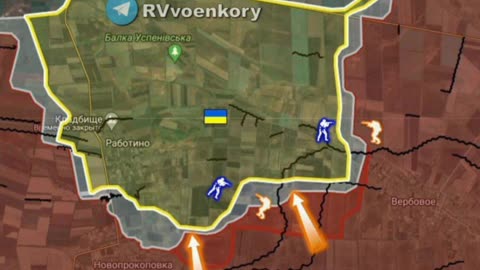 🇷🇺🇺🇦Defeat of the Ukrainian Armed Forces near Rabotino-Verbovoy