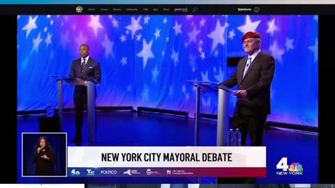 NYC Mayoral Debate - Oct 20, 2021 - Curtis Sliwa - Eric Adams