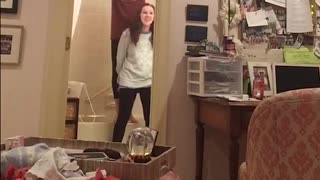 Teenage Girlfriends DESTROY Bathroom After Failed Stunt
