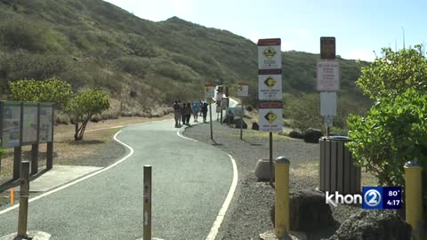 Hiker falls 20 feet, injures head at Makapuu trail