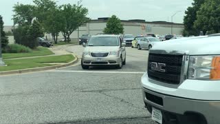 Police Chase Stolen Red Cadillac