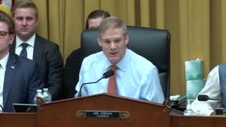 Jim Jordan Explodes At Hearing After Democrat Says There Are 'Limits' To Free Speech