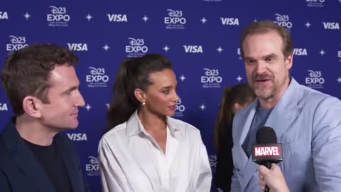 MCU Stars LIVE from the Marvel Studios panel at D23 Expo 2022