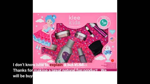 Luna Star Naturals Klee Kids Natural Mineral Makeup 6 Piece Kit (Candy Cloud Fairy)