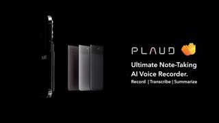 PLAUD NOTE: ChatGPT Empowered AI Voice Recorder