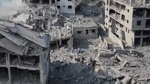 This is the Beverly Hills of Gaza, or was... where all the leaders had their palaces..