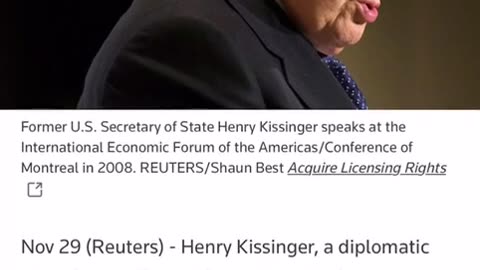 Kissinger dead at 100 meets Jesus Christ "Oh Shoot! Didn't see that coming!"