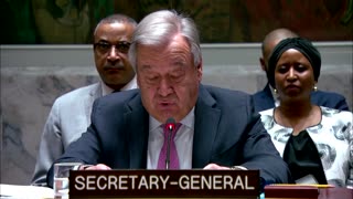 UN chief urges restraint after Iran attacks Israel