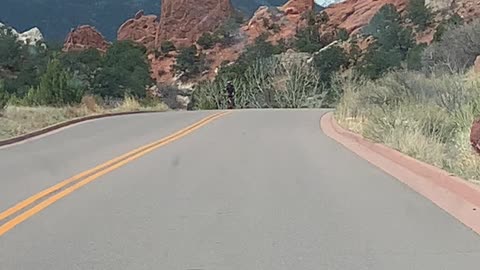 Visiting garden of the gods in Colorado Springs