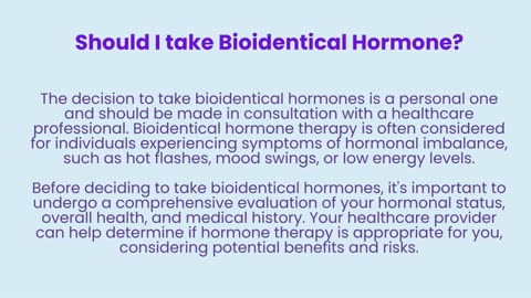 Bioidentical Hormone - AB Hormone Therapy